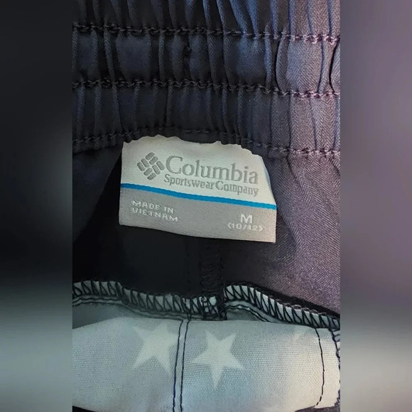 Columbia Girl's Omni-Shade 50 UPF Sandy Shores Stars Board Shorts Size M NWT - Picture 3 of 8